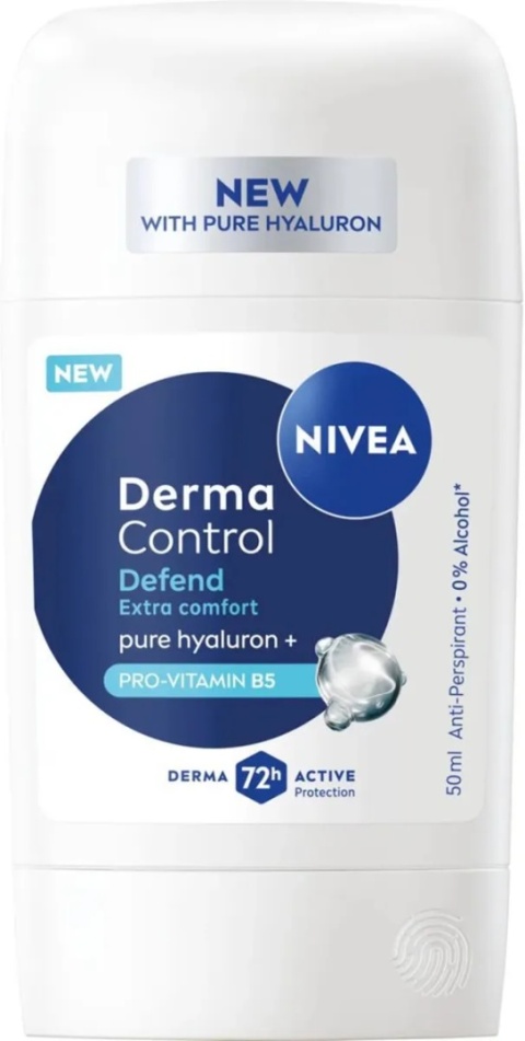 Nivea Derma Control Defend Extra Comfort 50ml Antyperspirant damski sztyft