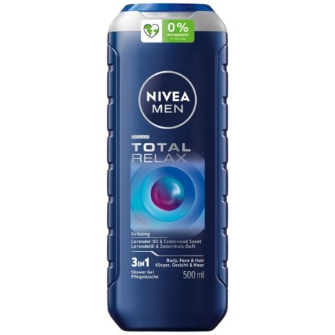 Nivea Men 3w1 Total Relax 250ml Żel pod prysznic