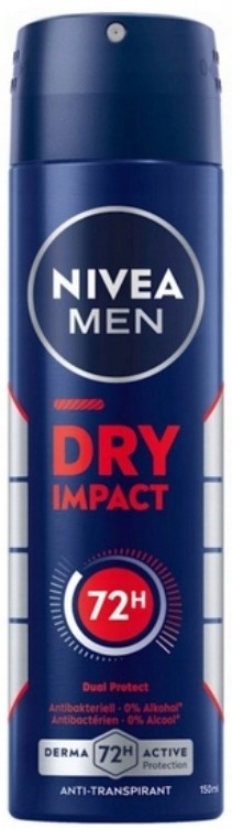 Nivea Men Dry Impact 150 ml Antyperspirant męski spray
