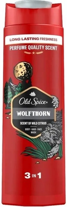 Old Spice Wolfthorn 3w1 Żel pod prysznic dla mężczyzn 400 ml