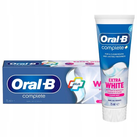 Oral-B Complete Extra White 75 ml Pasta do zębów dla dorosłych
