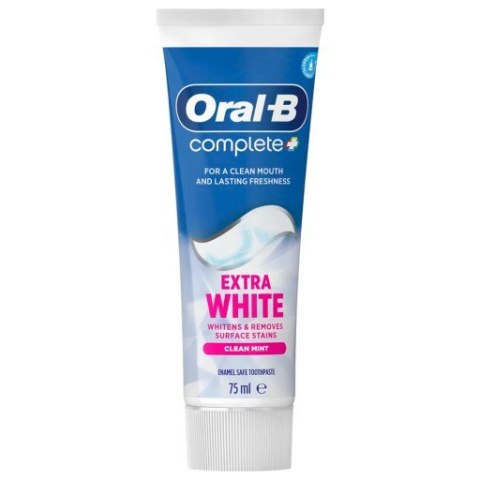 Oral-B Complete Extra White 75 ml Pasta do zębów dla dorosłych