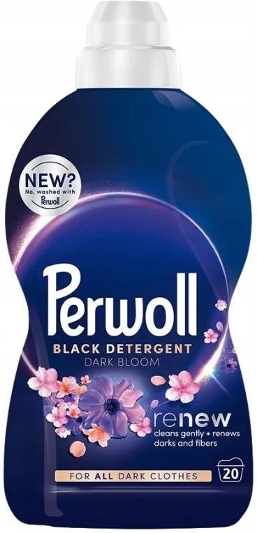 Perwoll Renew Black Dark Bloom 1 l Płyn do prania ciemnych tkanin