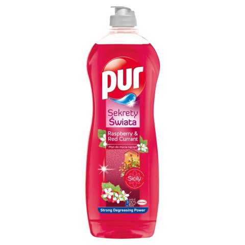 Pur Malina i Czerwona Porzeczka 750ml Płyn do mycia naczyń
