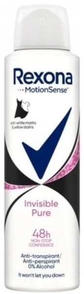 Rexona Woman Invisible Pure 150 ml Antyperspirant damski spray