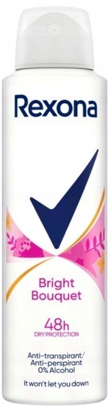 Rexona Woman Bright Bouquet Antyperspirant dla kobiet spray 150ml