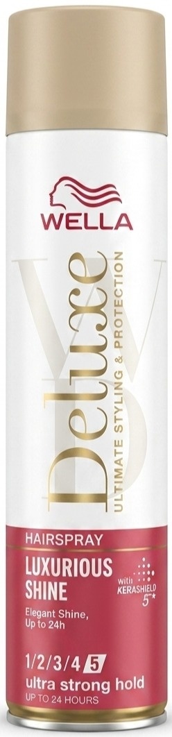 Wella Deluxe Luxurios Shine Ultra Strong Hold N°5 250 ml Lakier do włosów