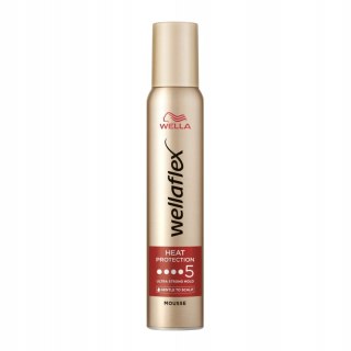 Wella Wellaflex Heat Protection N5 200ml Pianka do włosów termochronna