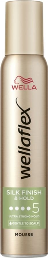 WellaFlex Silk Finish & Hold utrwalająca pianka do włosów 200 ml