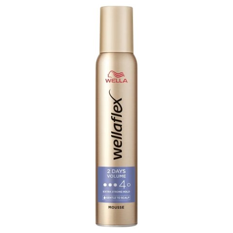 Wellaflex 2-Days Volume Extra Strong 200ml Pianka do włosów bardzo mocna 4
