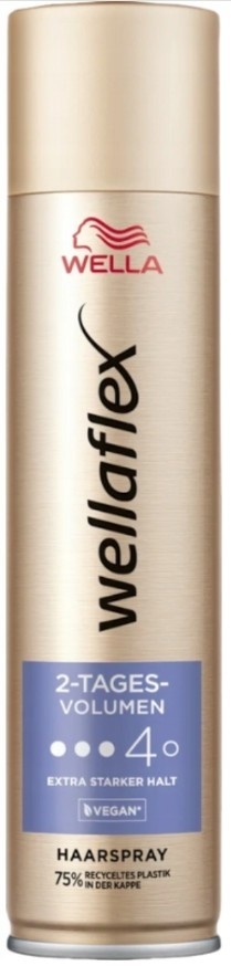 Wellaflex 2-Tages N° 4 Dwudniowa Objętość Lakier do włosów 250 ml