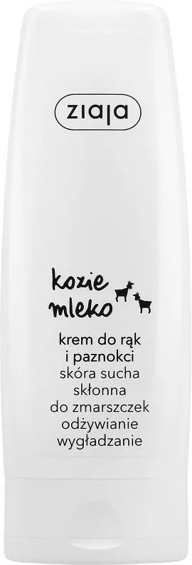 Ziaja Kozie mleko 80 ml Krem do rąk i paznokci Skóra sucha